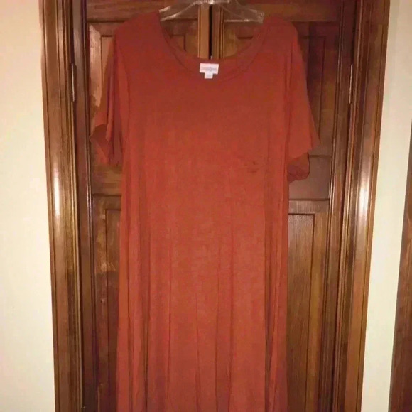 LuLaroe Carly Burnt  Orange, size M - Picture 1 of 3